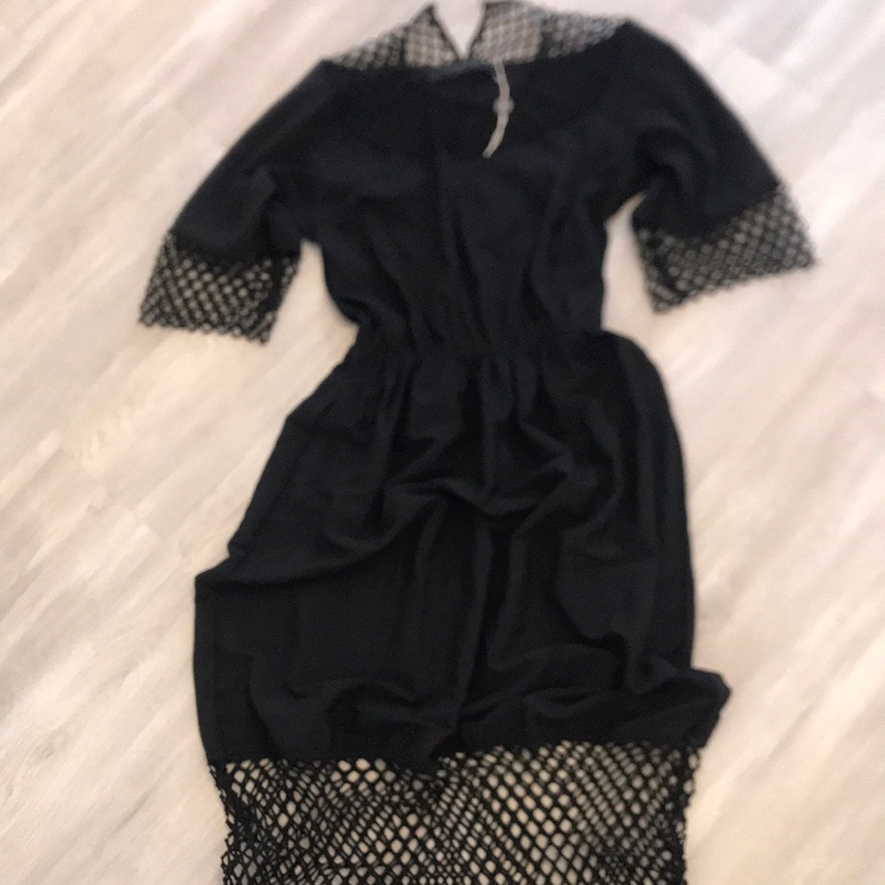 Federica Tosi beautiful black long dress